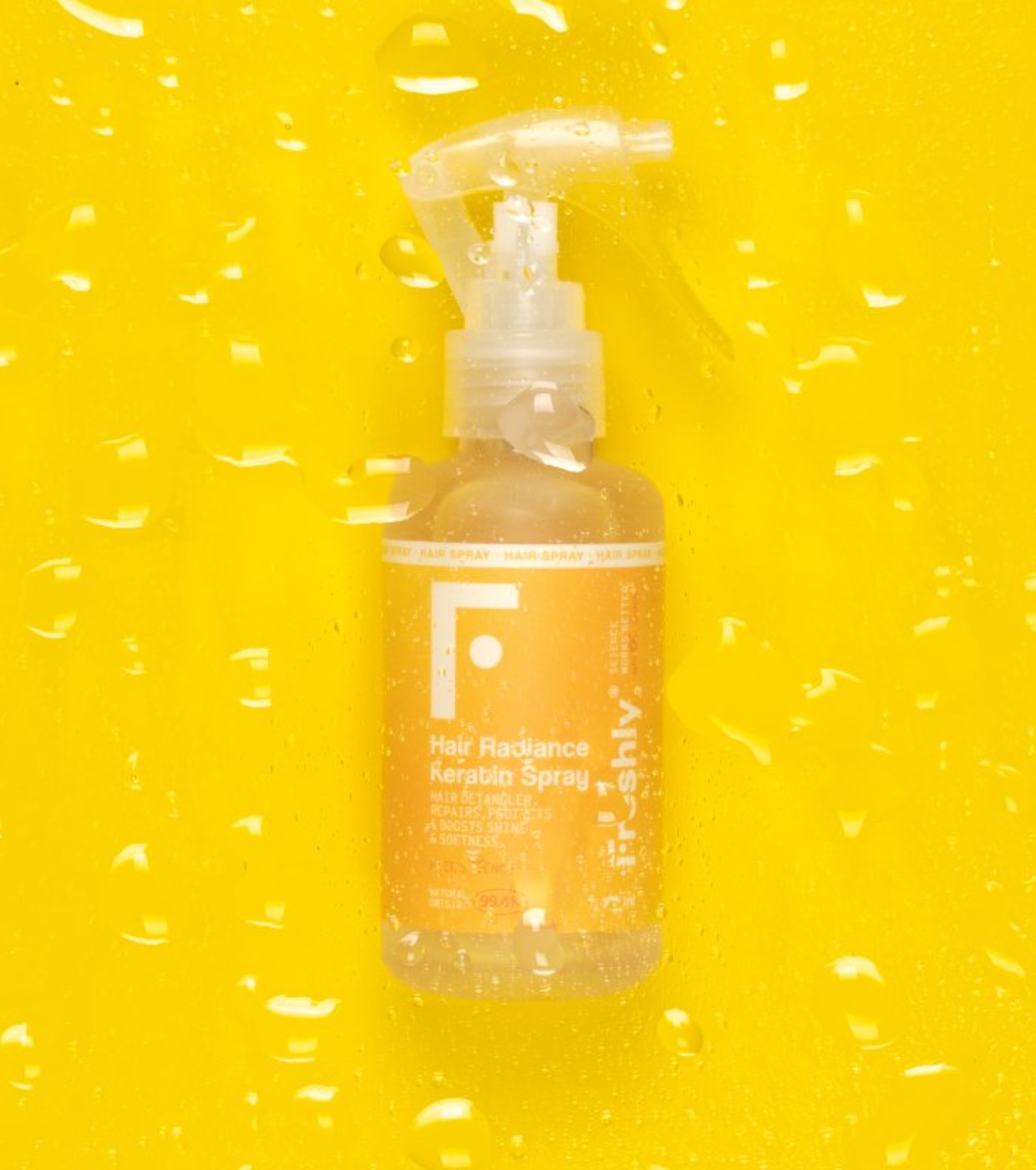 Freshly Cosmetics - Spray desembaraçador de cabelo Hair Radiance Keratin 200ml