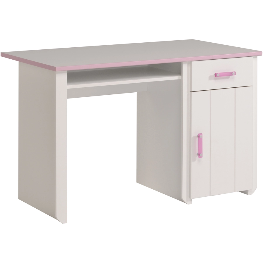 Parisot Kinderzimmer-Set Biotiful 15 3-tlg Weiß-Rosa Weiß  Rosa