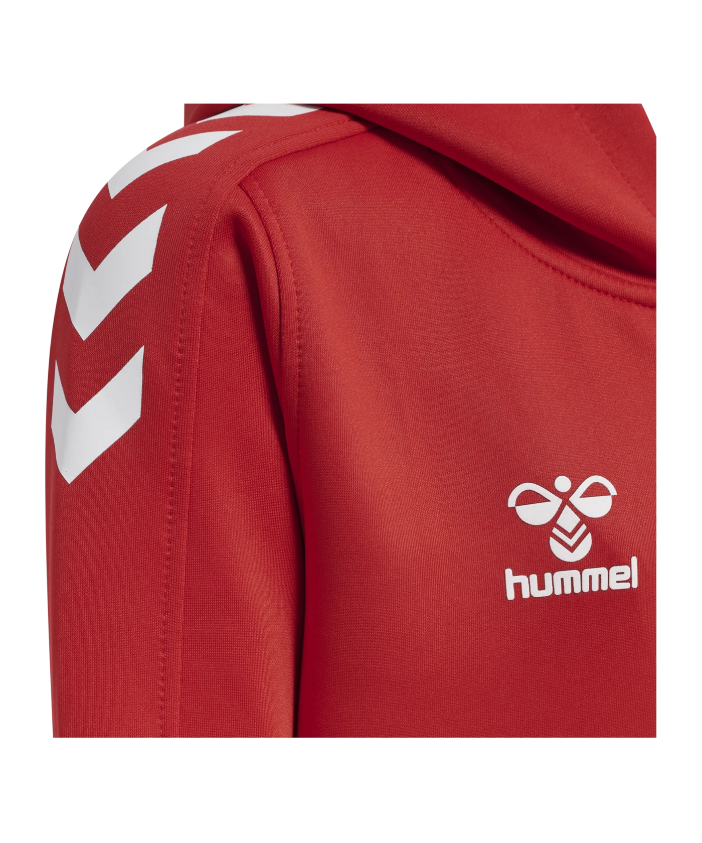 Hummel hmlCORE XK Kapuzenjacke Kids Rot F3062