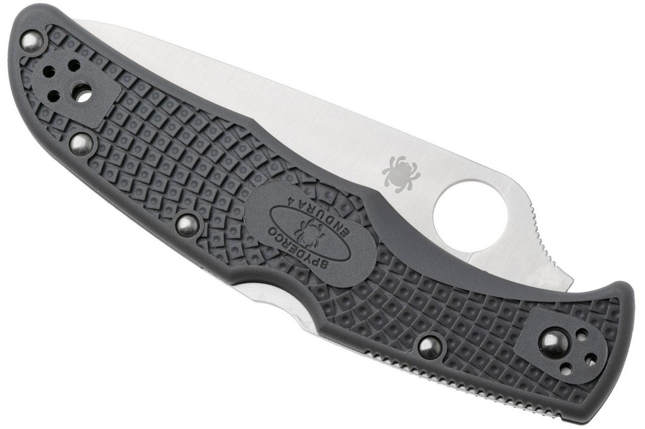 Spyderco Endura 4 Grey C10FPGY zakmes