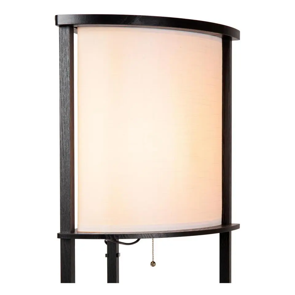Lucide MENNO Vloerlamp - Zwart