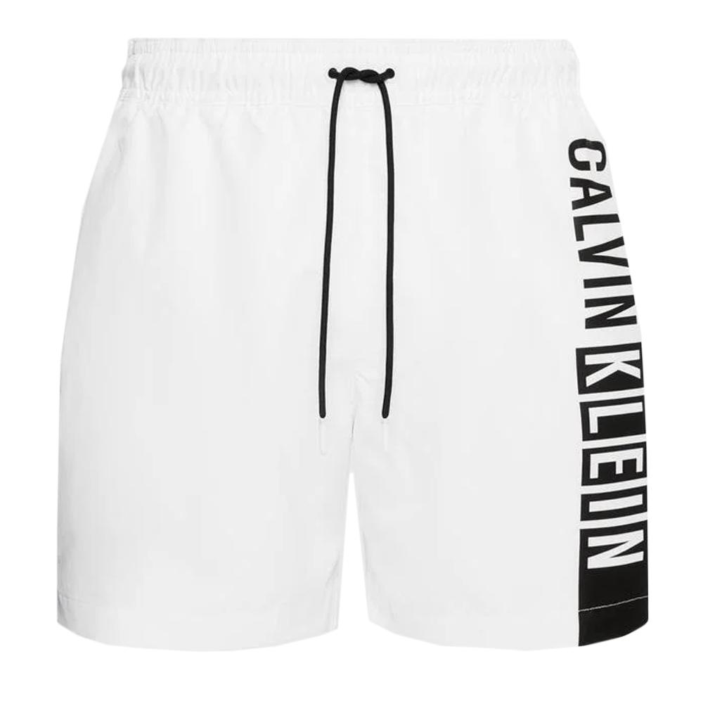 Calvin Klein Jeans Short de bain Blanc Homme Calvin Klein Drawstring