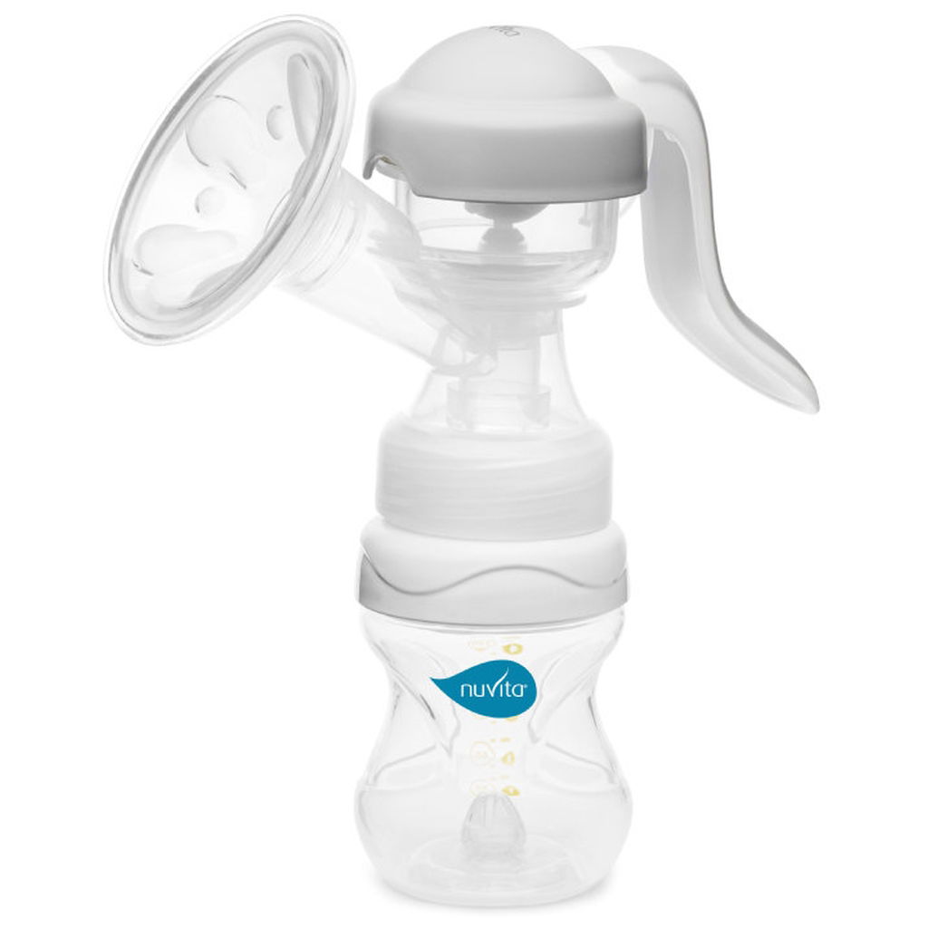 nuvitanuvita   manuelle Milchpumpe mit beweglichem Griff
