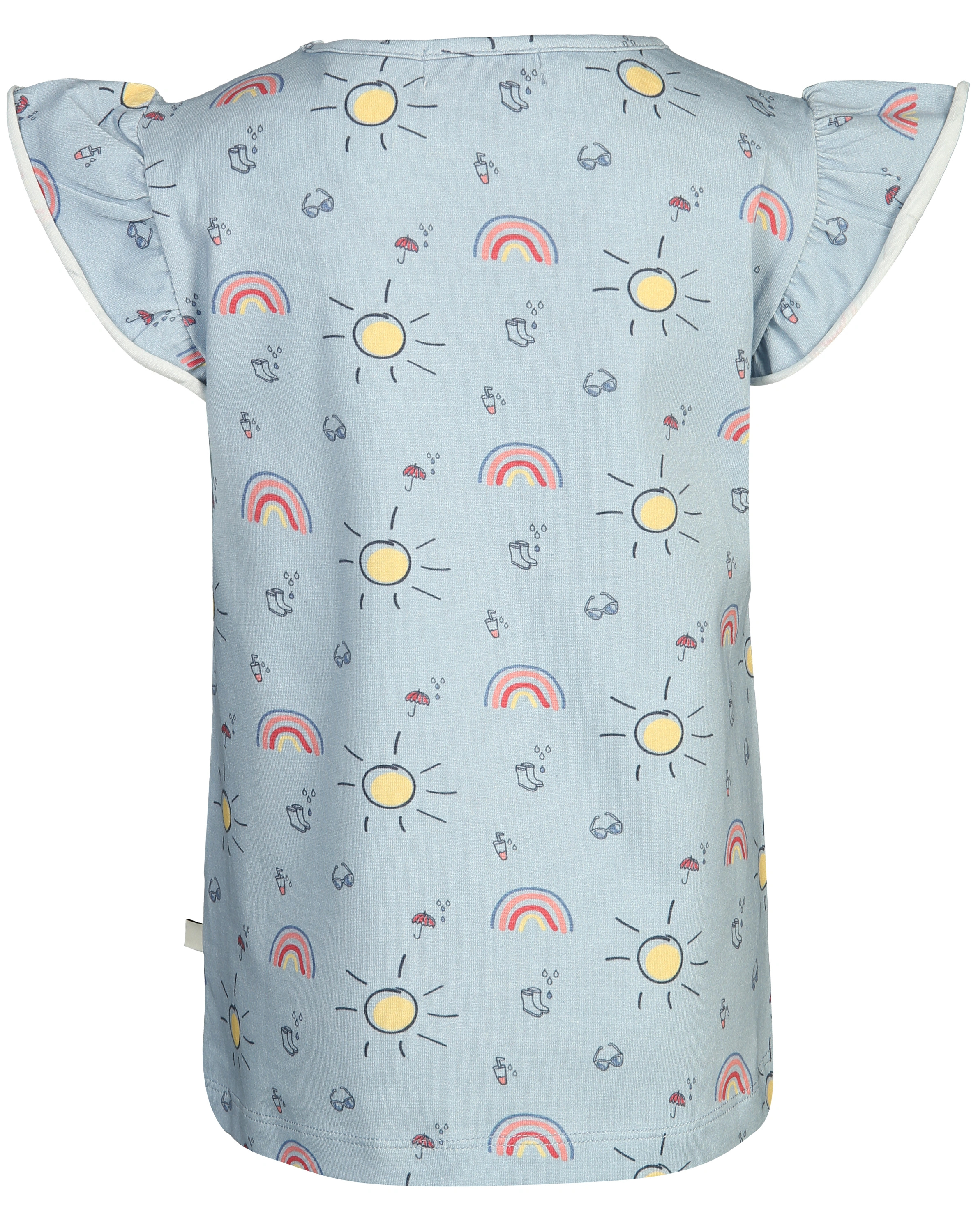 T-Shirt HAPPINESS in hellblau