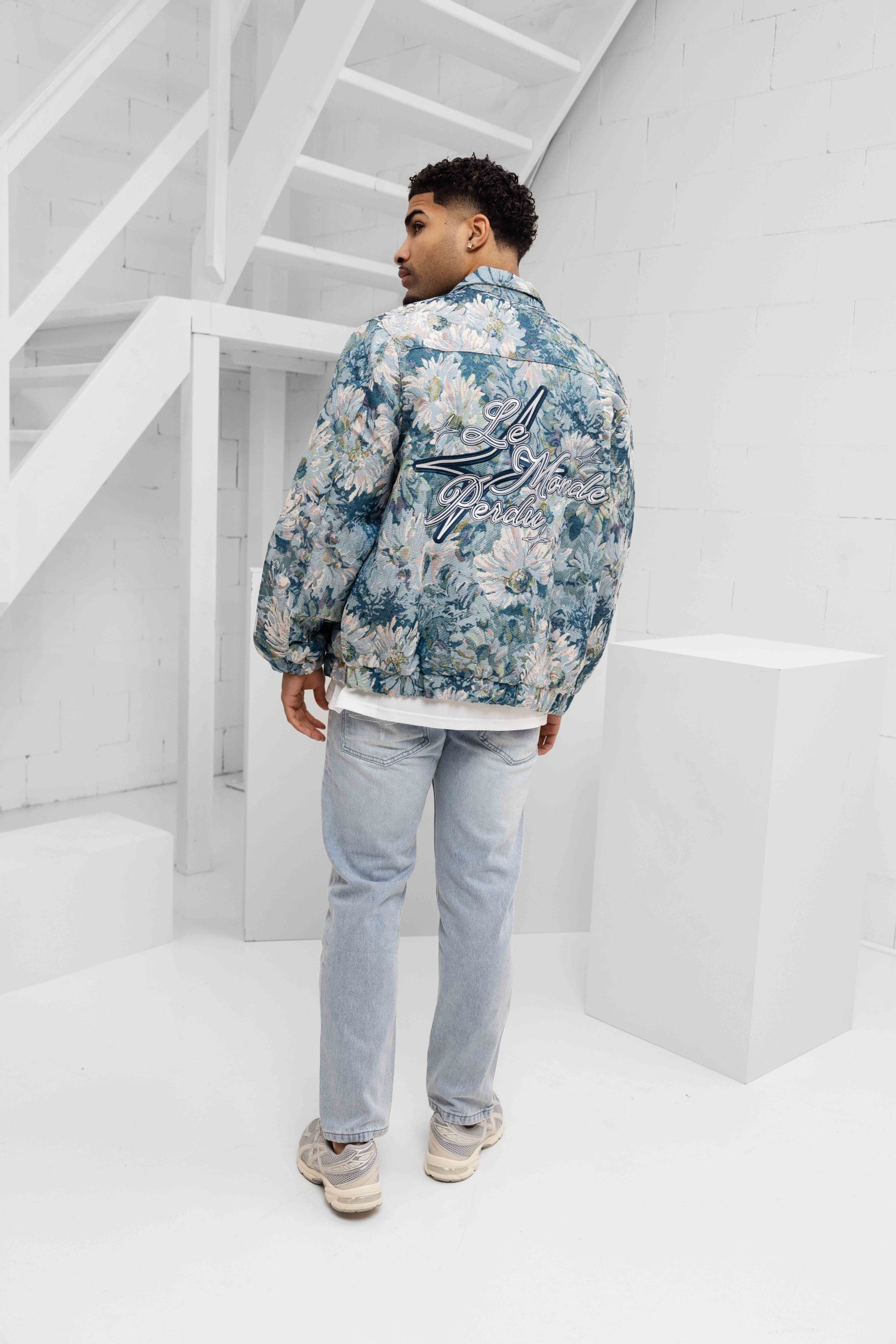 Le Monde Perdu Jacquart Jas Heren Blauw