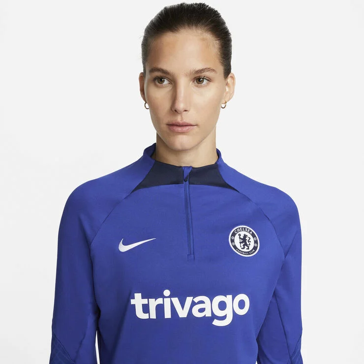 Nike Chelsea Fc Strike Dri Fit Drill Troje Blå