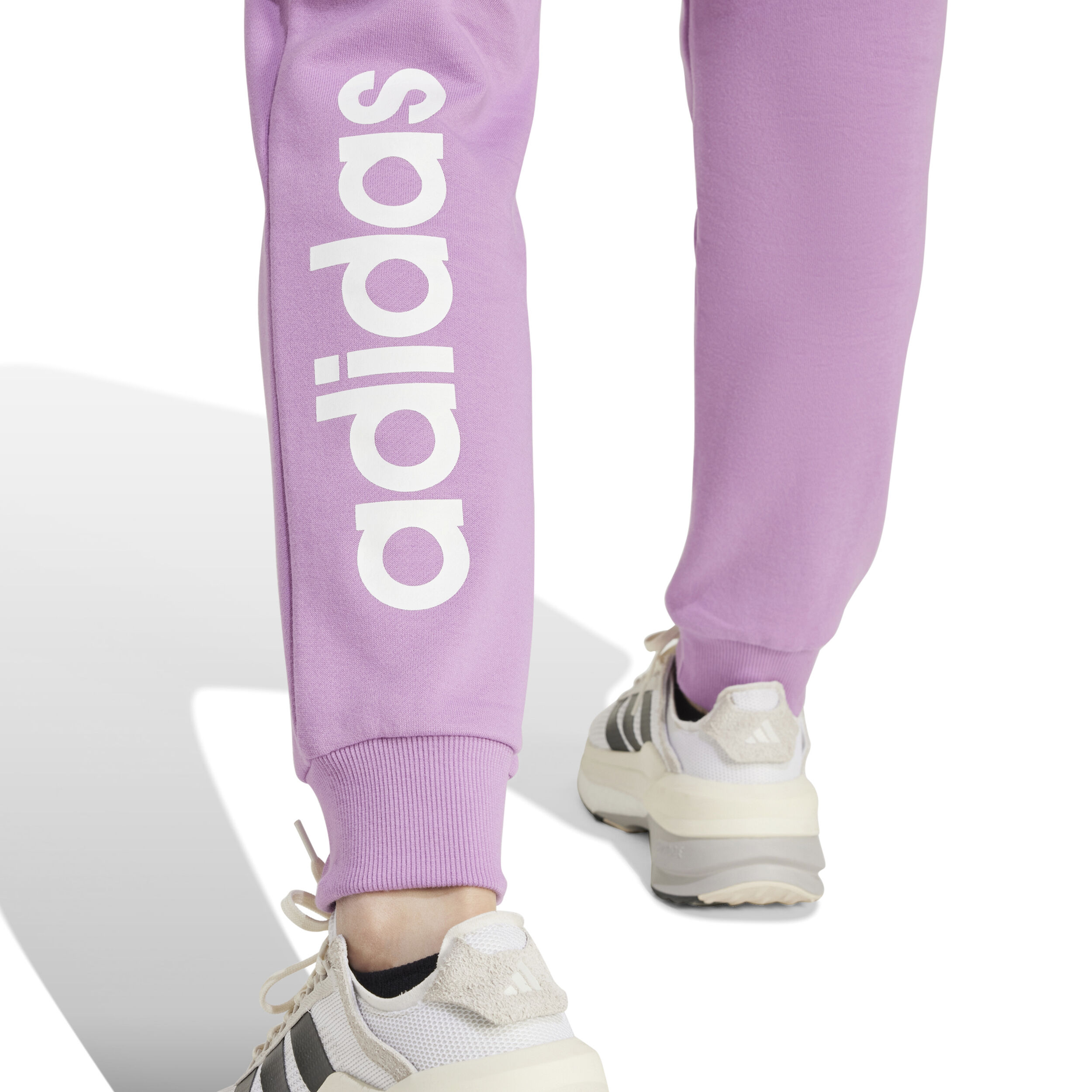 adidas Linear French Terry CF Pantalon Survêtement Femmes - Rosé