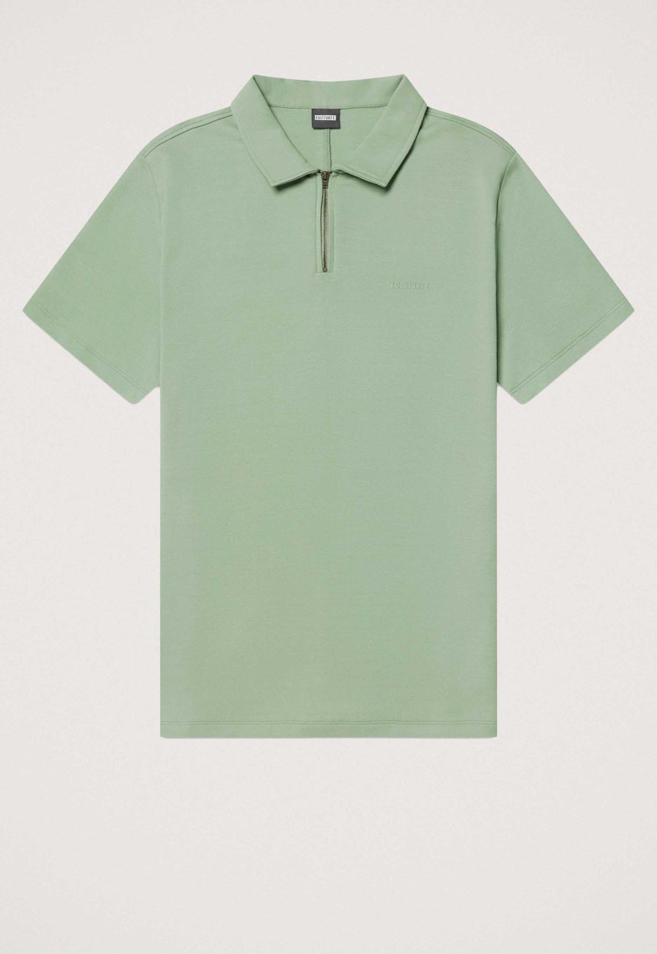 Kultivate Luxury Zip Polo