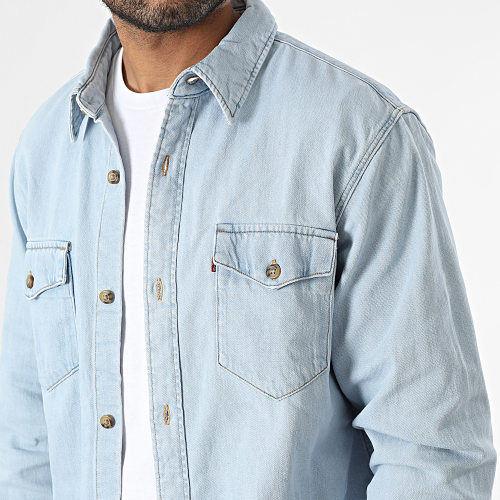 Surchemise Jean A1919 Bleu Wash
