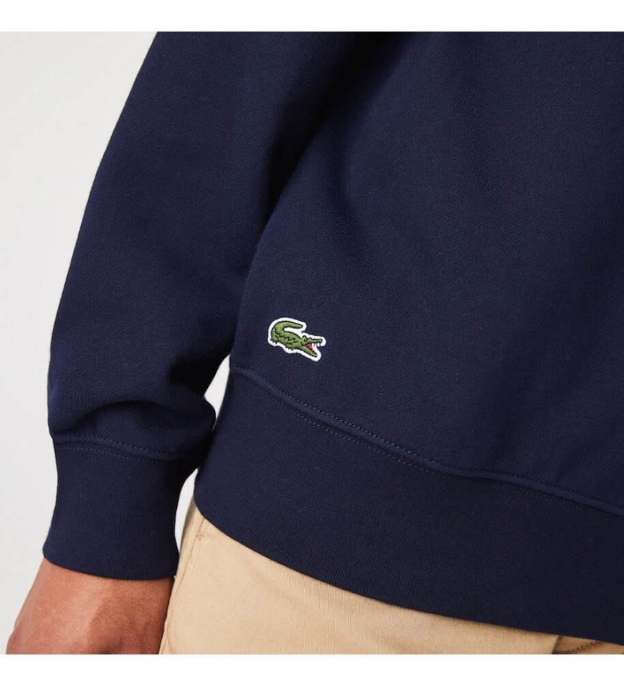 Moletom Lacoste Classic Fit Azul Marinho