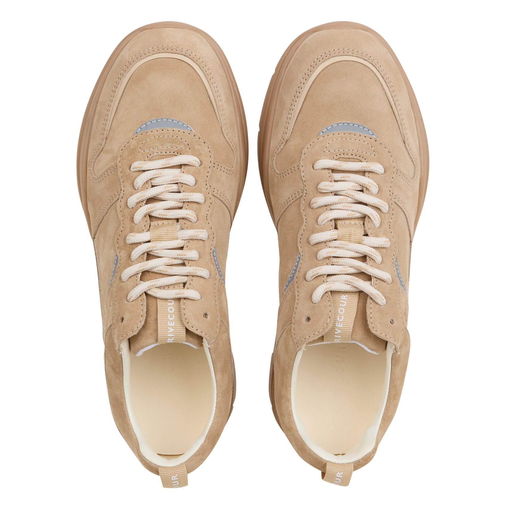 N°15 - Baskets basses en cuir | Beige