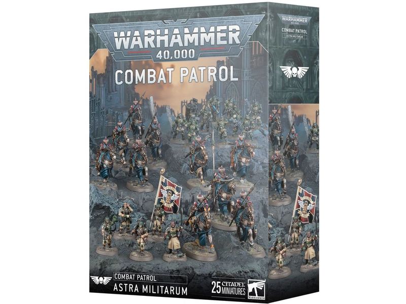 Games Workshop Figurenset Warhammer 40K Kampfpatrouille Des Warhammer 40.000, Kampfpatrouille des Astra Militarum – Bausatz