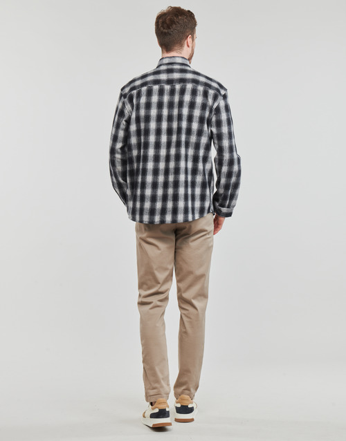 Selected - SLHLOOSEMASON-FLANNEL OVERSHIRT NOOS Marino