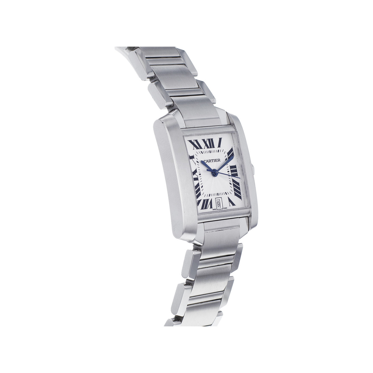 Montre d'occasion Cartier Tank mixte automatique acier