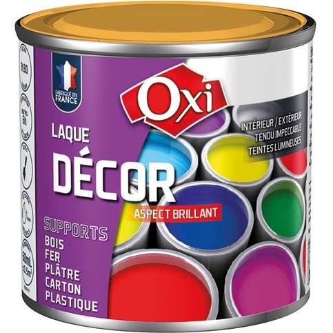 Laque décor 60 ml Aspect Brillant - Abricot