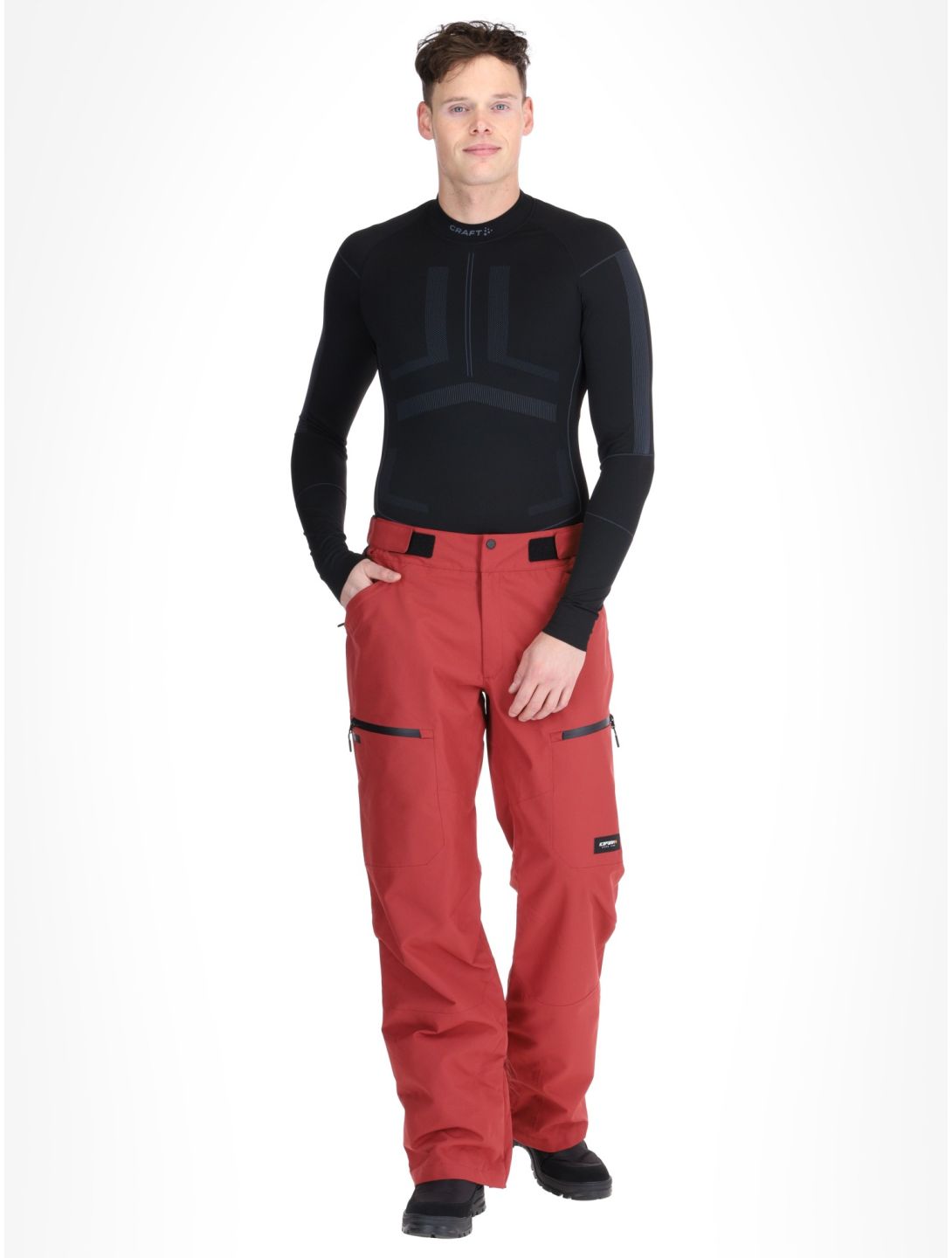 Caspian hardshell skibroek heren