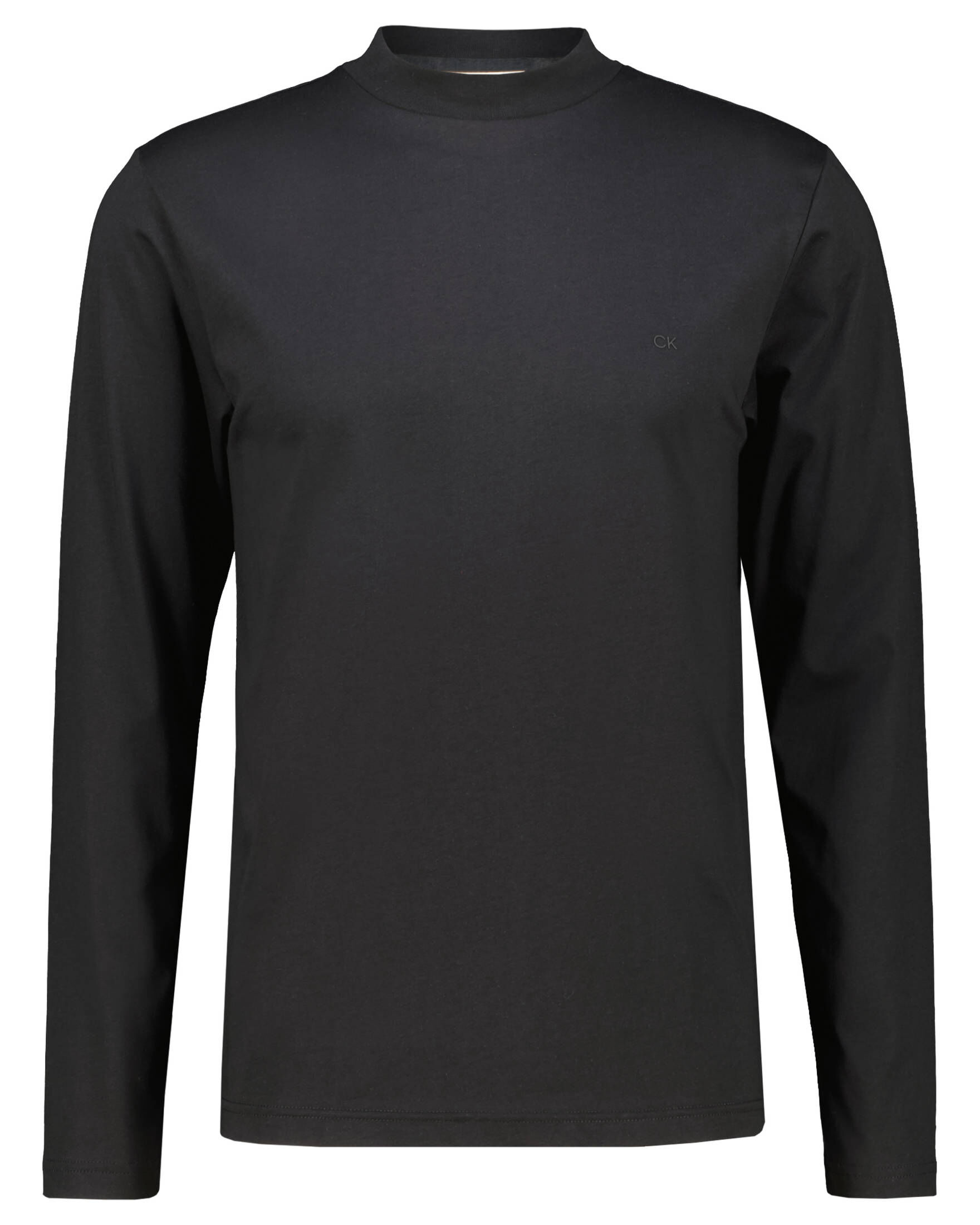 CALVIN KLEIN| Herren Langarmshirt SMOOTH MOCK LS