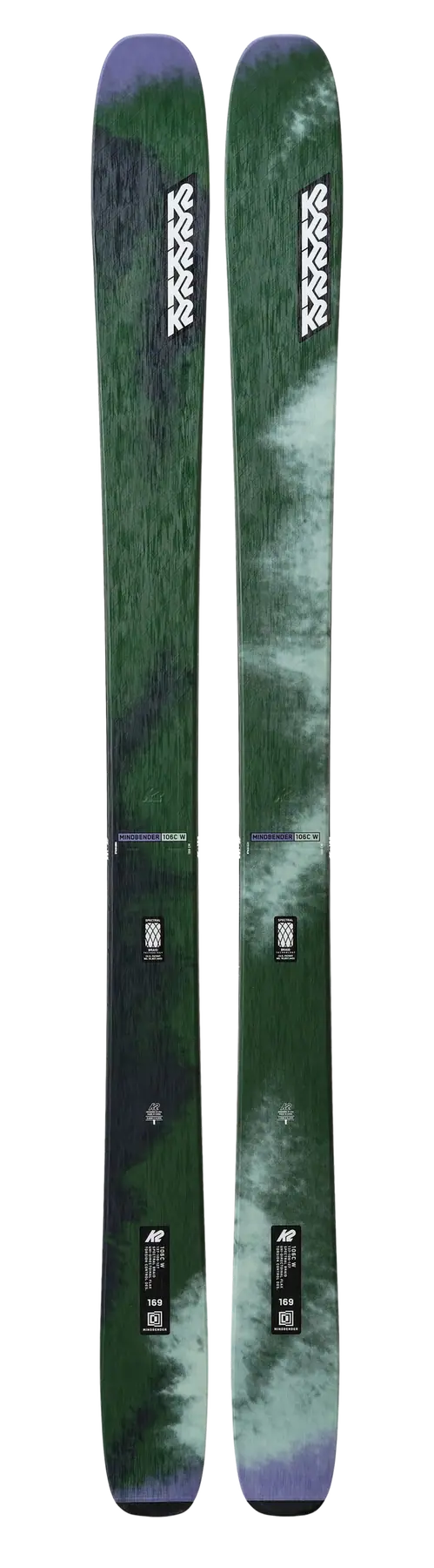 K2 Mindbender 106 c Womens Freeride Ski | SkatePro