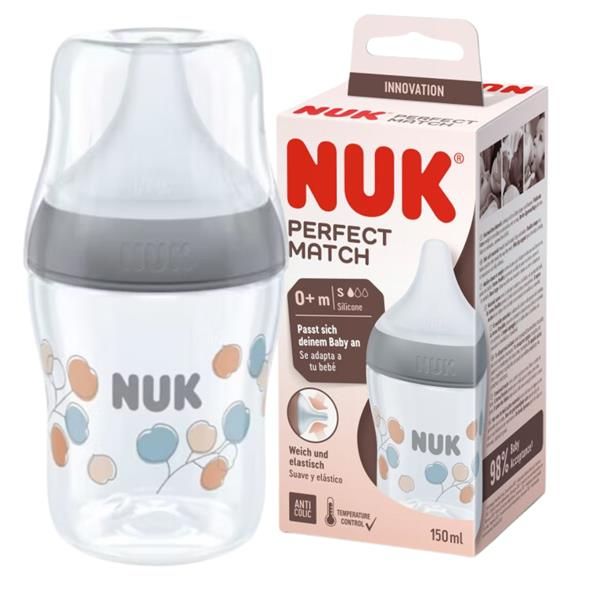 Nuk Biberão Perfect Match Twig Tamanho S ( 0 meses) 150ml