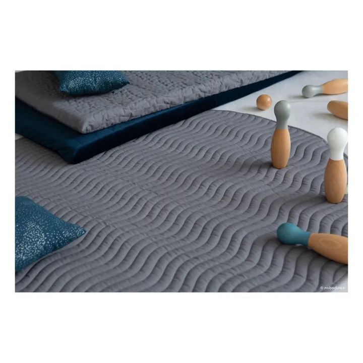 Nobodinoz Tapis de jeu Kiowa 105 cm | Gris
