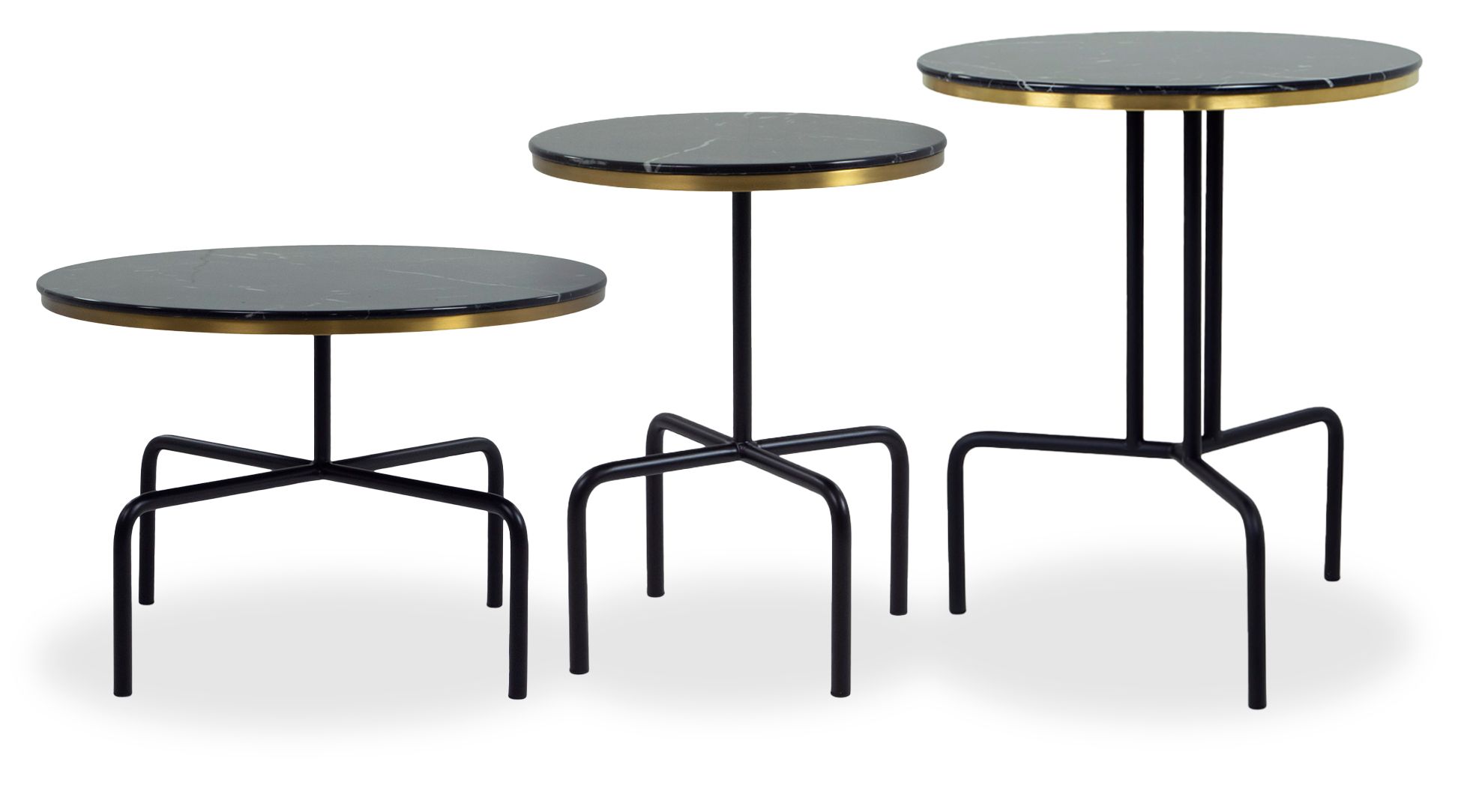 Salontafelset Vieve ⌀60  x H40 cm