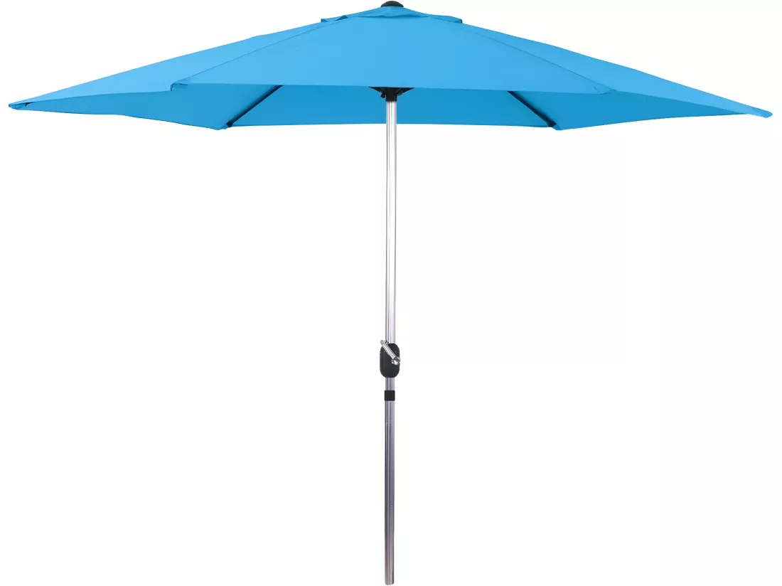 Parasol jardin droit Alu 