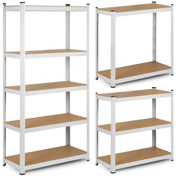 Industrielle metallreoler for lager 180 x 90 x 40 cm - Humberg 4847
