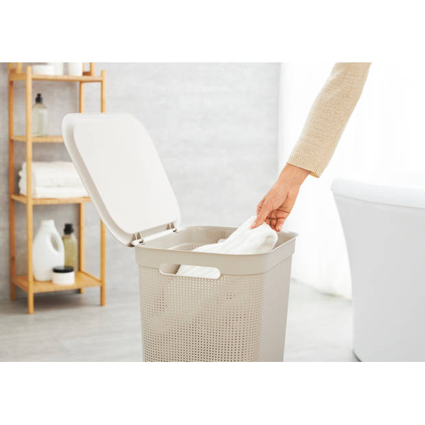 Blokker Wasbox - 50 liter - Cappuccino