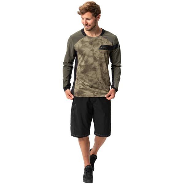 Maillot VTT VAUDE MEN'S MOAB LS PRO SHIRT KHAKI