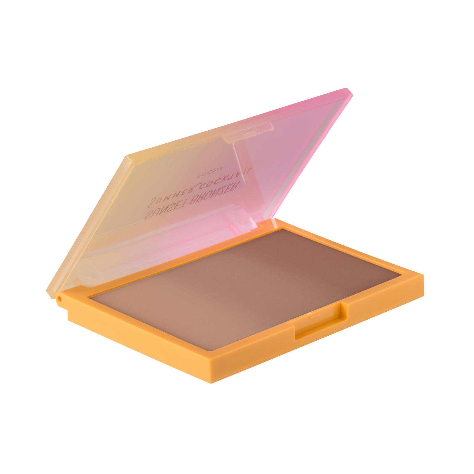 Poudre bronzante compacte pour le visage Summer Cocktail Deliplus Sunset Bronzer