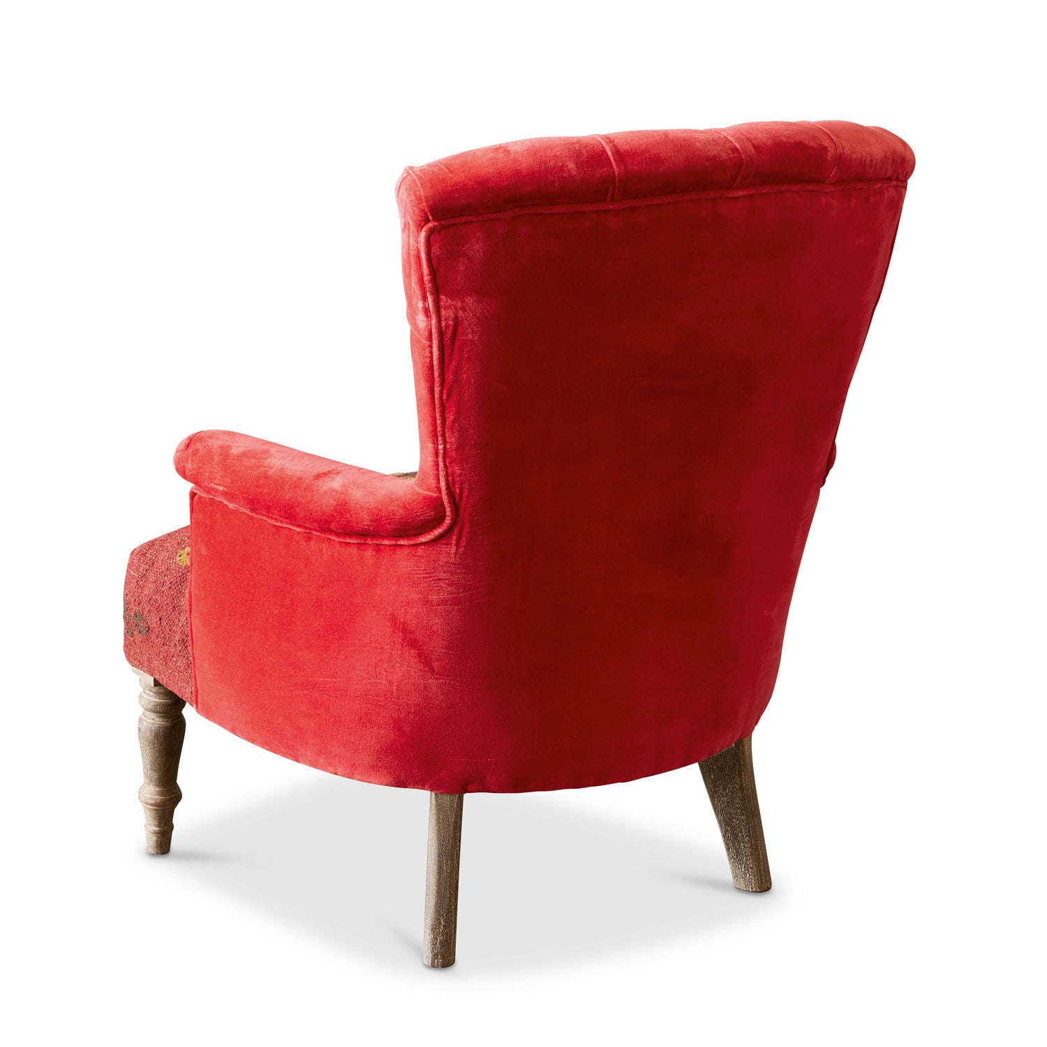 Sessel Hinsdale rot/braun