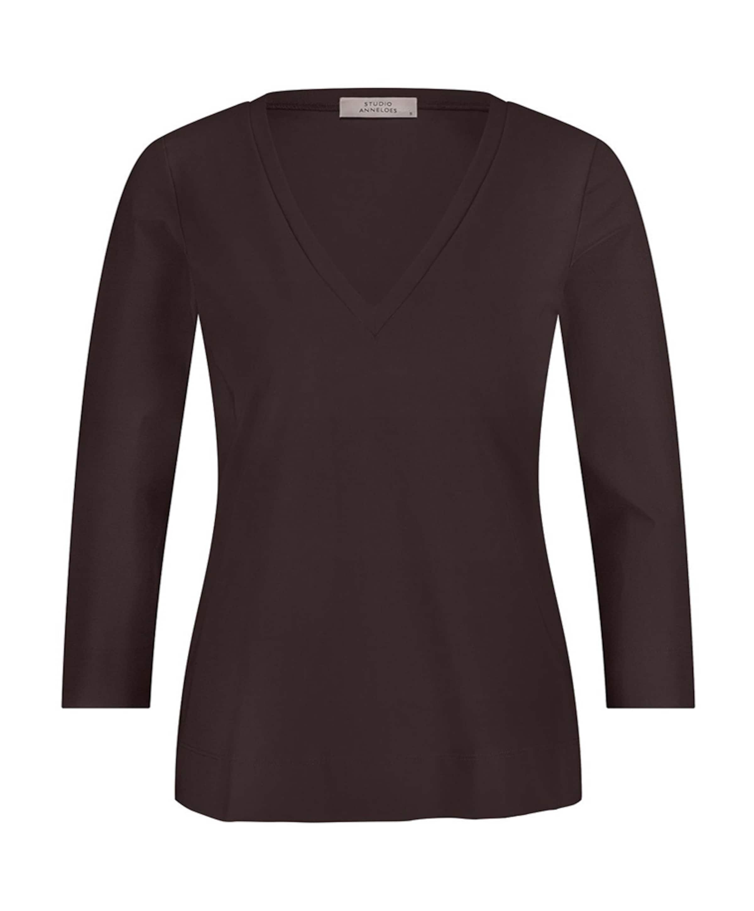 Studio Anneloes Dames longsleeve bruin