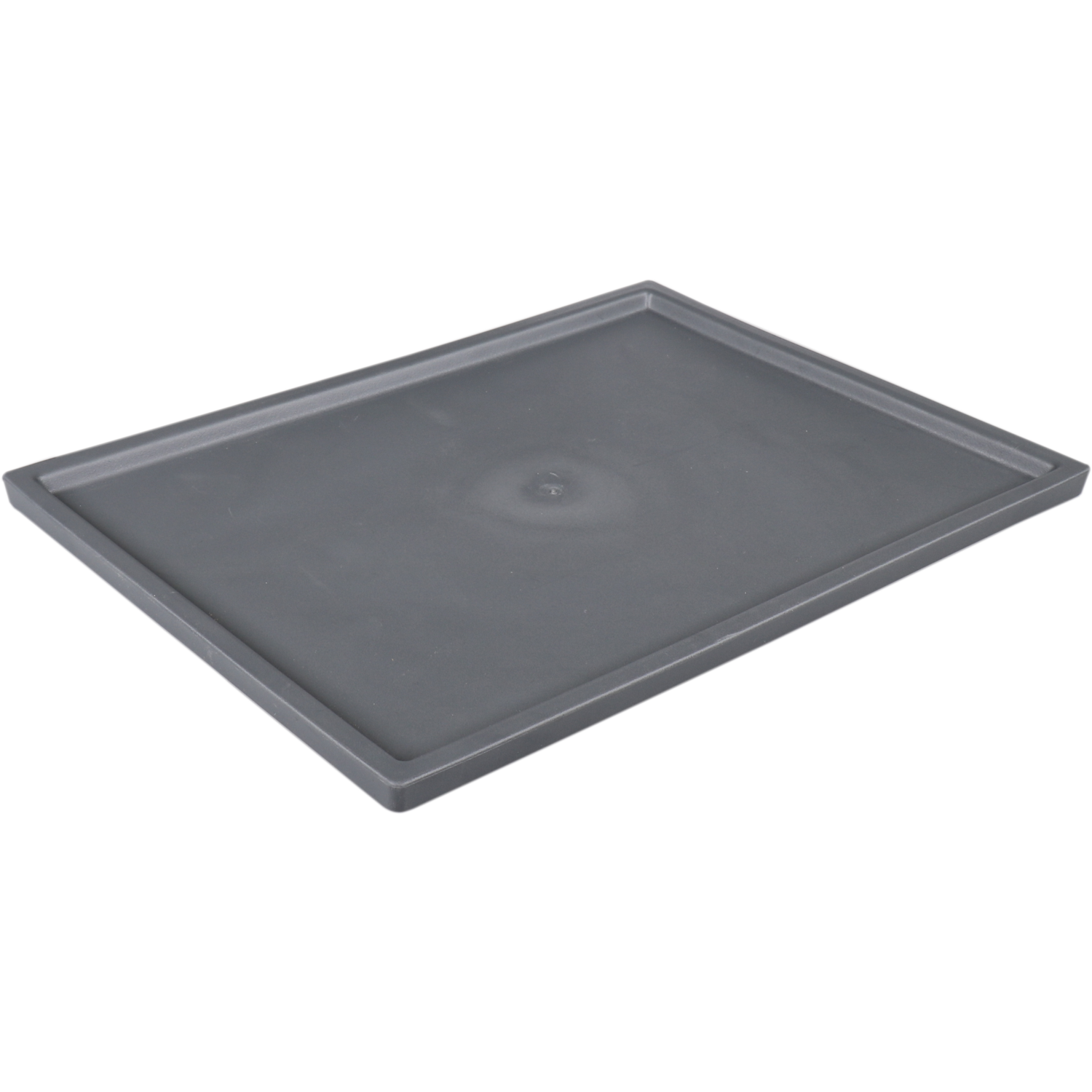 Ornamin Deksel, TPE, rechthoekig, reusable, onbreekbaar, 260x190x antraciet
