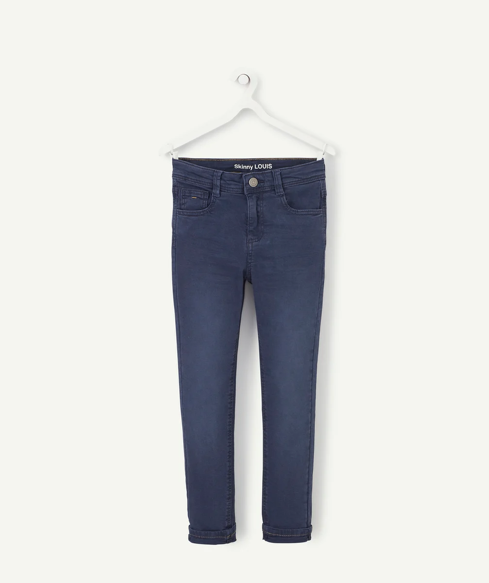 LOUIS LE PANTALON SKINNY BLEU GARÇON