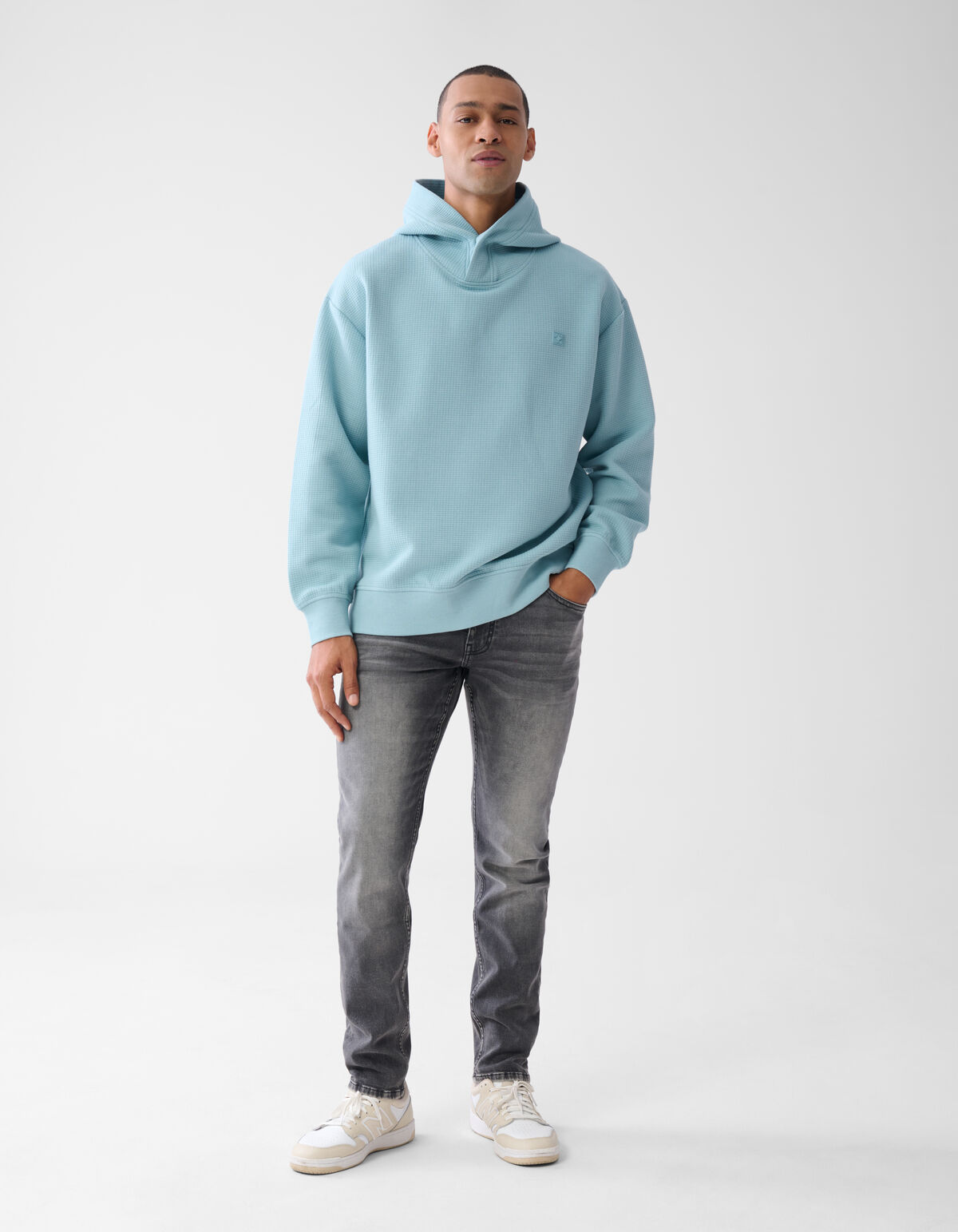 Slim Fit Jog Jeans Grijs L34