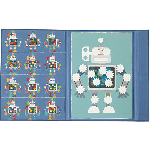 Scratch europe magneetboek edulogic - robot