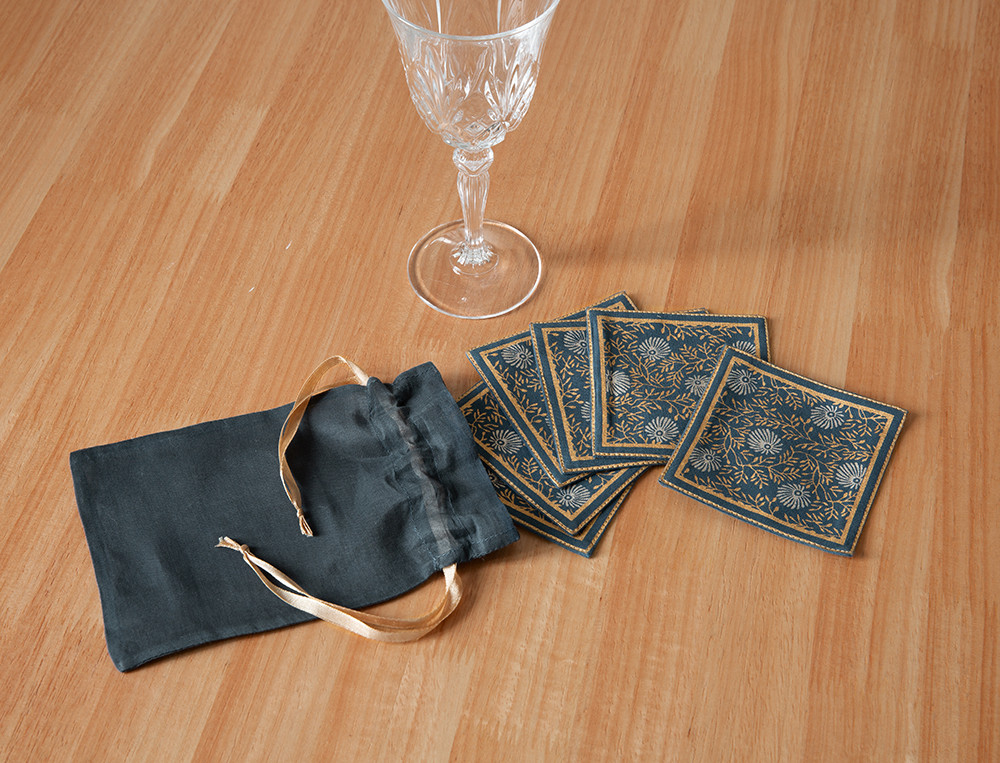 Lot de 6 dessous de verre-Dîner à Malacca