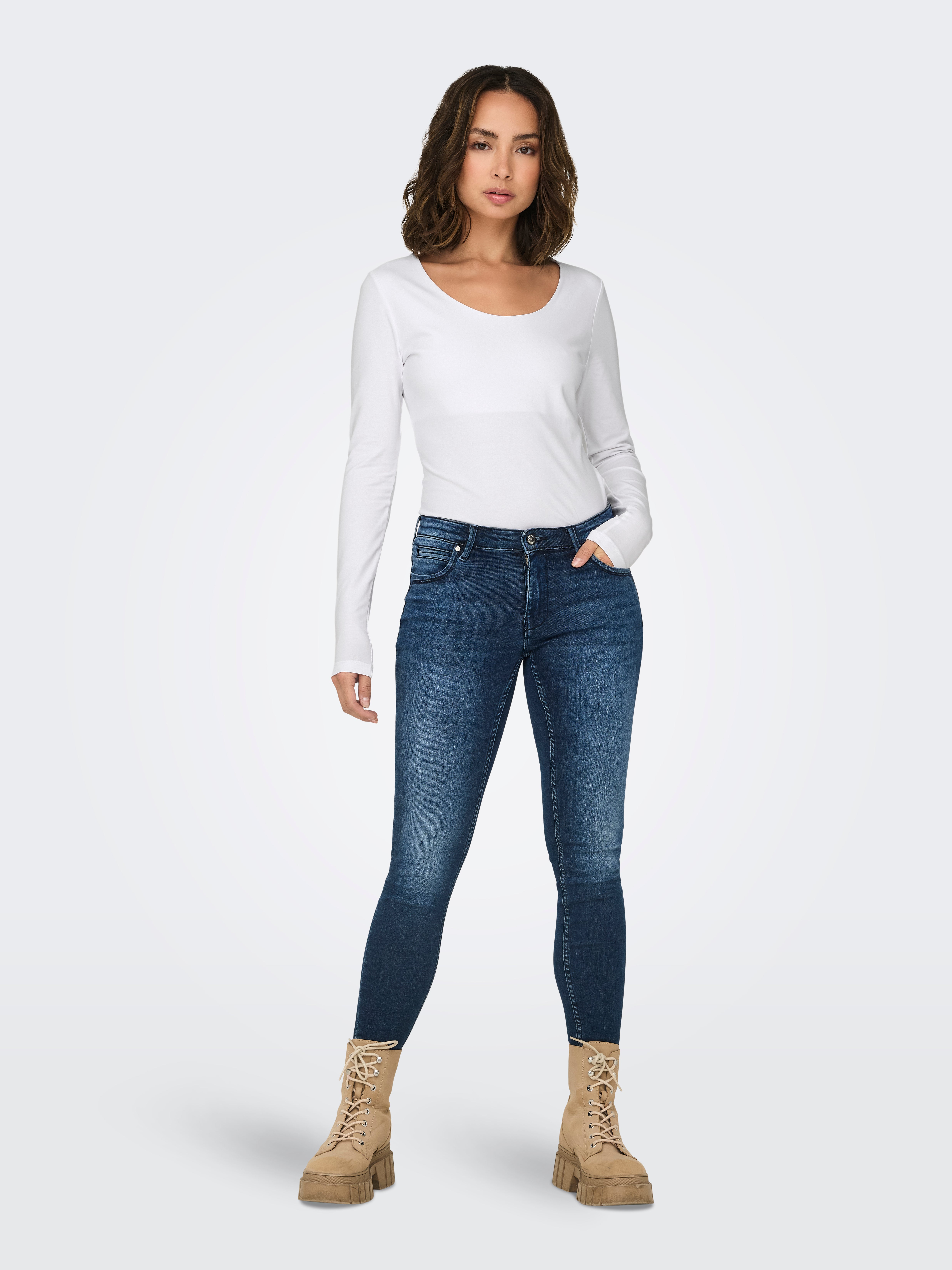 ONLCHOICE Top Bright White