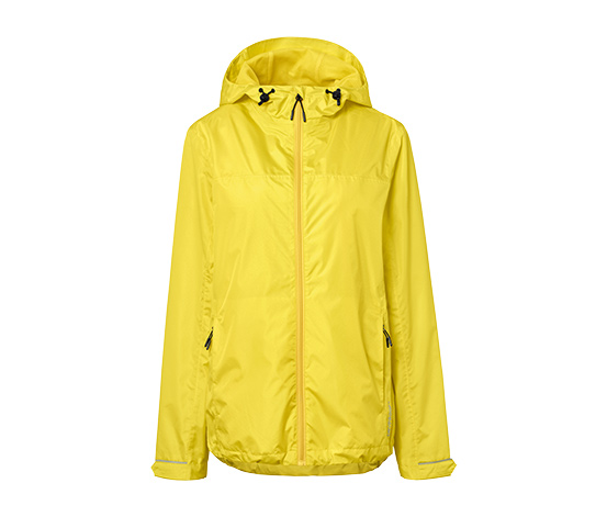 Unisex-Regenjacke, gelb