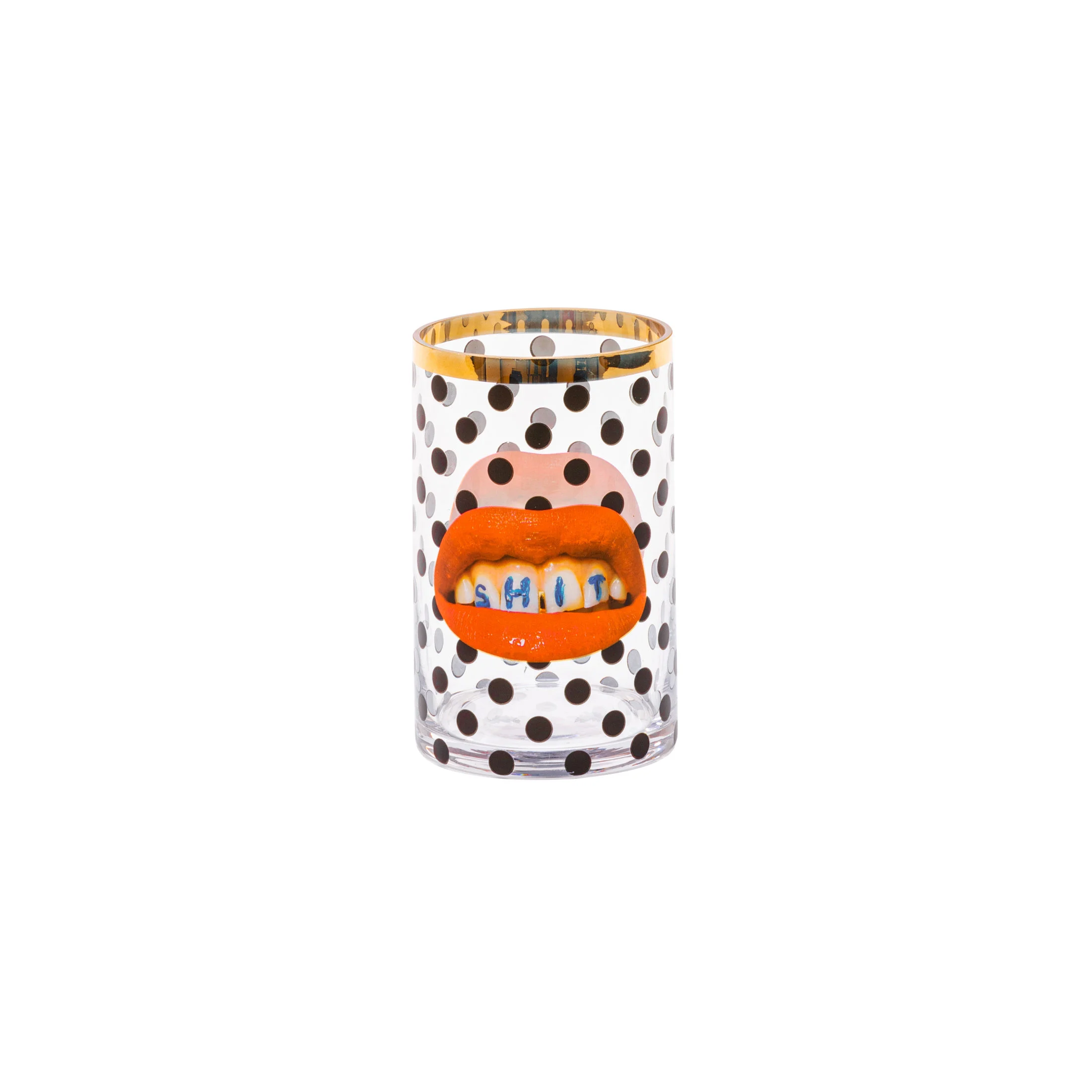 TOILETPAPER - SHIT - Vase verre | Rouge