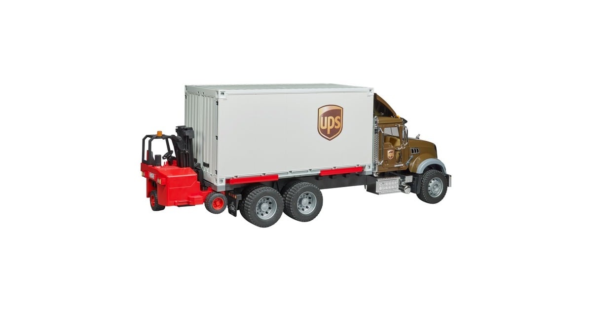 bruderMack Granite UPS vrachtwagen Modelvoertuig  (02828)