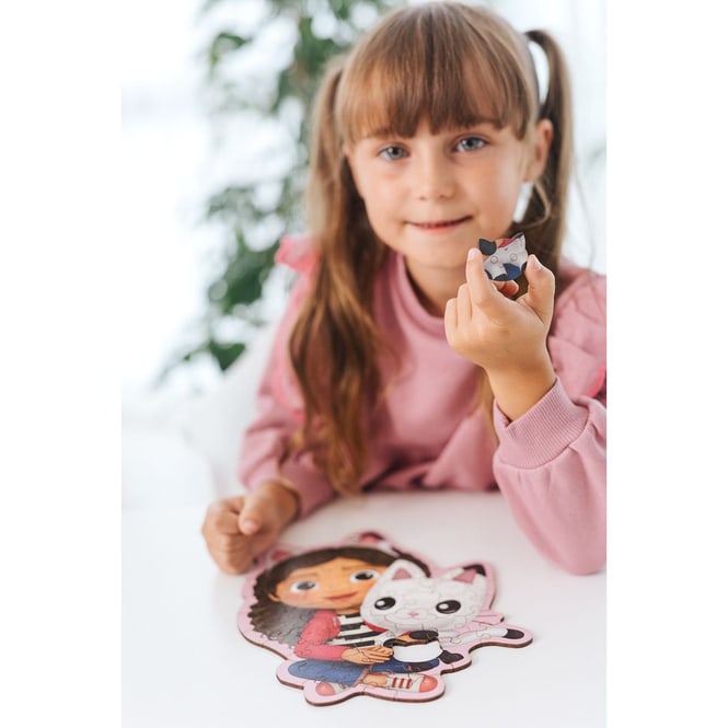 Gabby's Dollhouse - Holz-Formpuzzle - 50 Teile