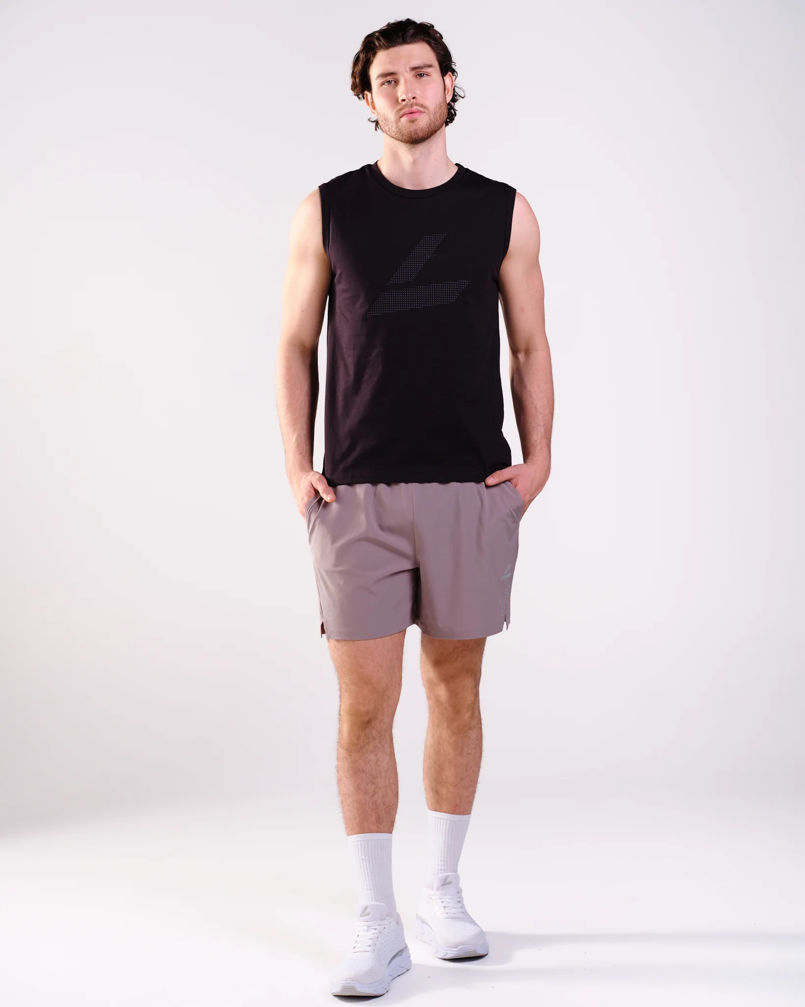 LEVITY Active Logo Tank Black