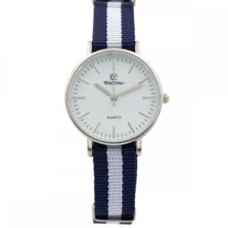 Montre Femme CHTIME bracelet Tissu Blanc