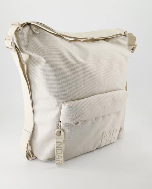 Mandarina Duck MD20 Hobo/Backpack Umhängetasche in Beige