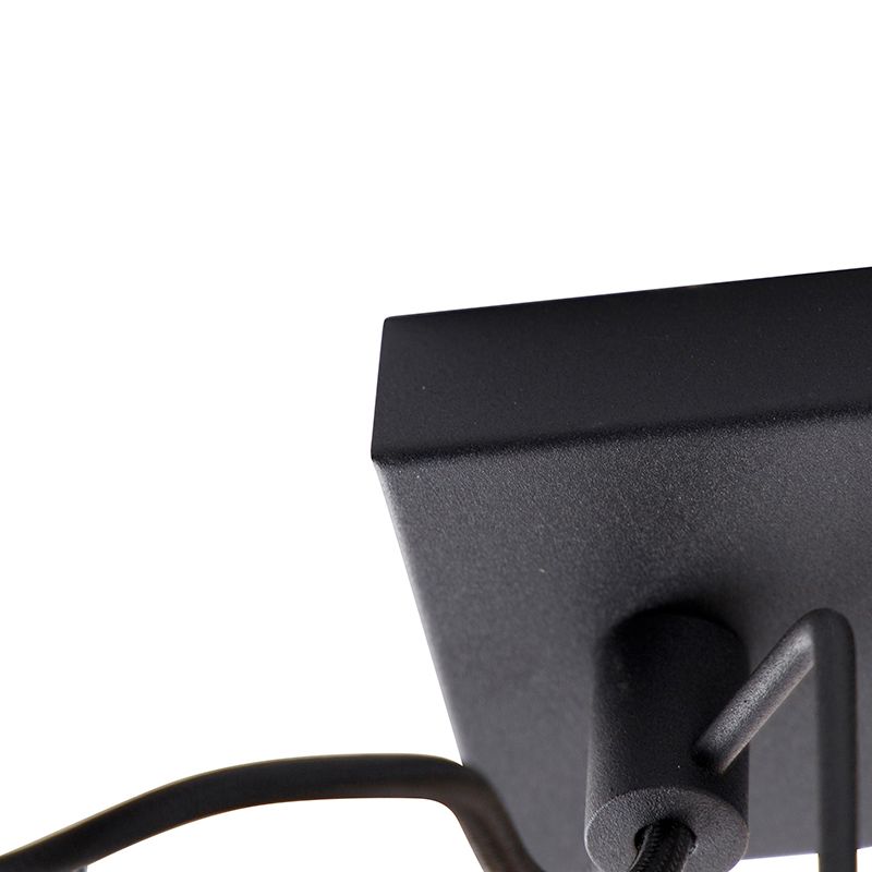 Smart spot zwart 3-lichts incl. Wifi GU10 - Suplux