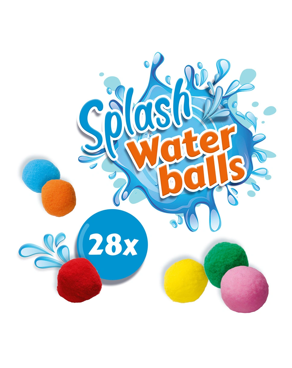 Wasserspielzeug SPLASH - WASSERBOMBEN (Ø5cm) 28 Stück