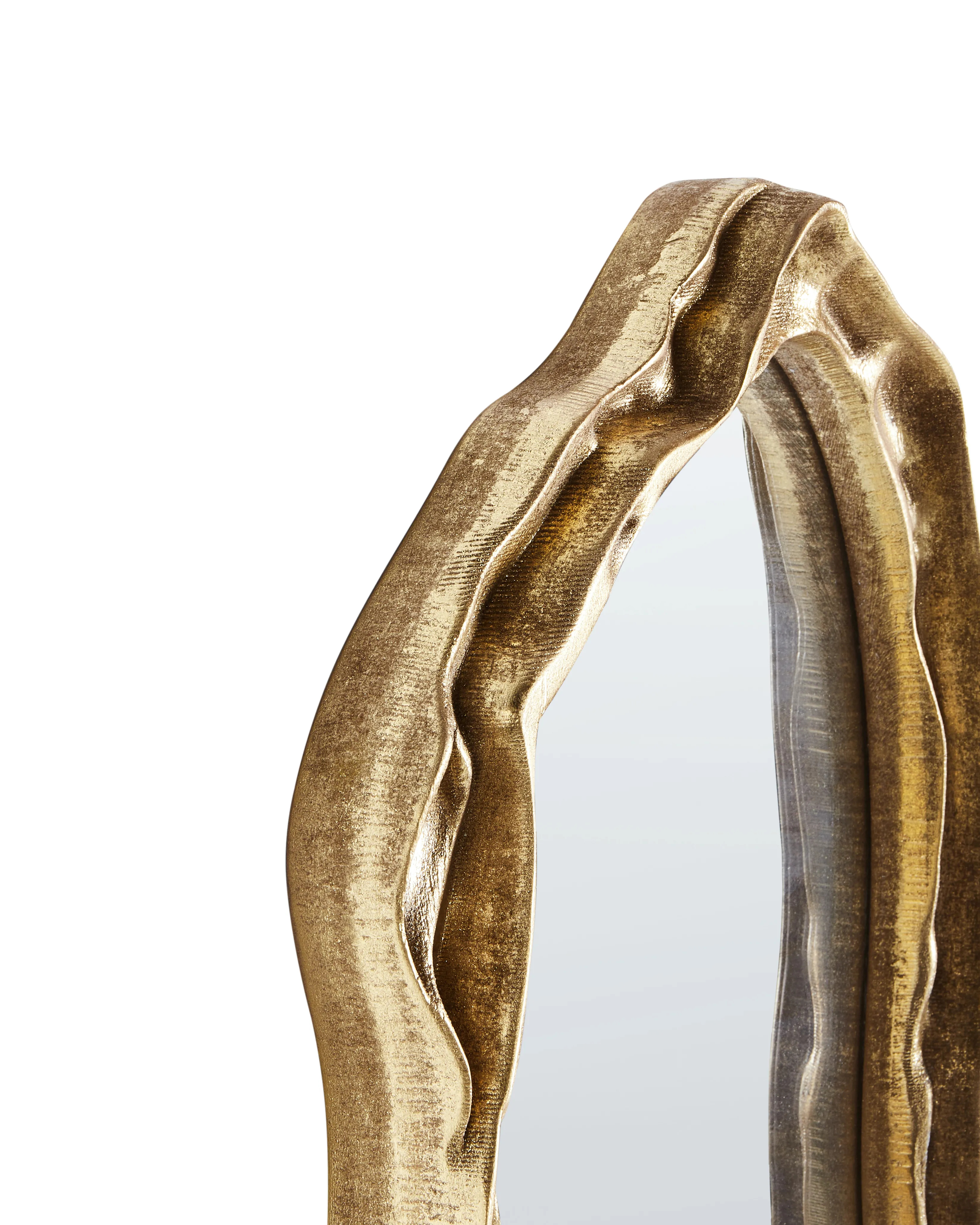 Wandspiegel SERY 38 cm 75 cm Goud