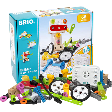 BRIO 34592 Builder legesæt med optager og afspiller