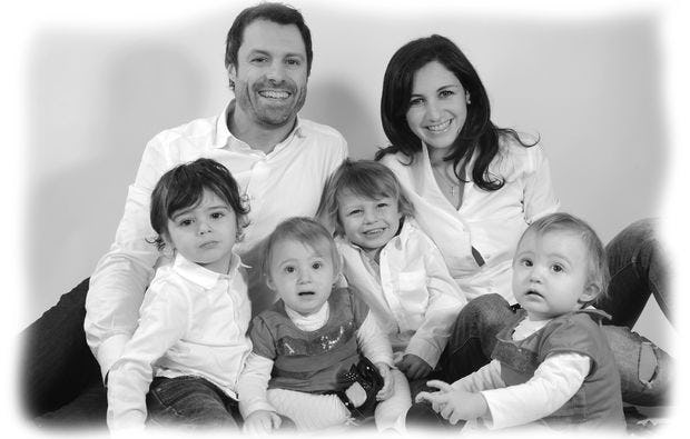 Familien-Fotoshooting bei Lugano als Geschenkidee
